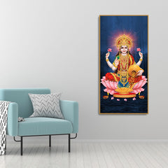 Shree Laxmi Mata Canvas Wall Painting