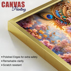Shree Radha Krishna Premium Canvas Wall Painting