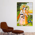 shree-radha-krishna-with-peacocks-canvas-wall-painting