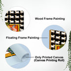 Shreenath Ji Canvas Wall Decor Painting | Spiritual Hindu Art for Home & Gifting