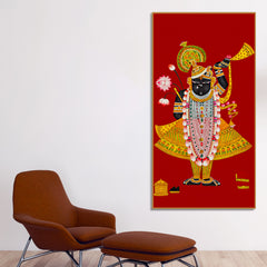 shreenath-ji-pichwai-inspired-canvas-painting-hindu-religious-wall-decor