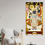 Shreenathji Devotional Canvas Painting | Premium Wall Decor