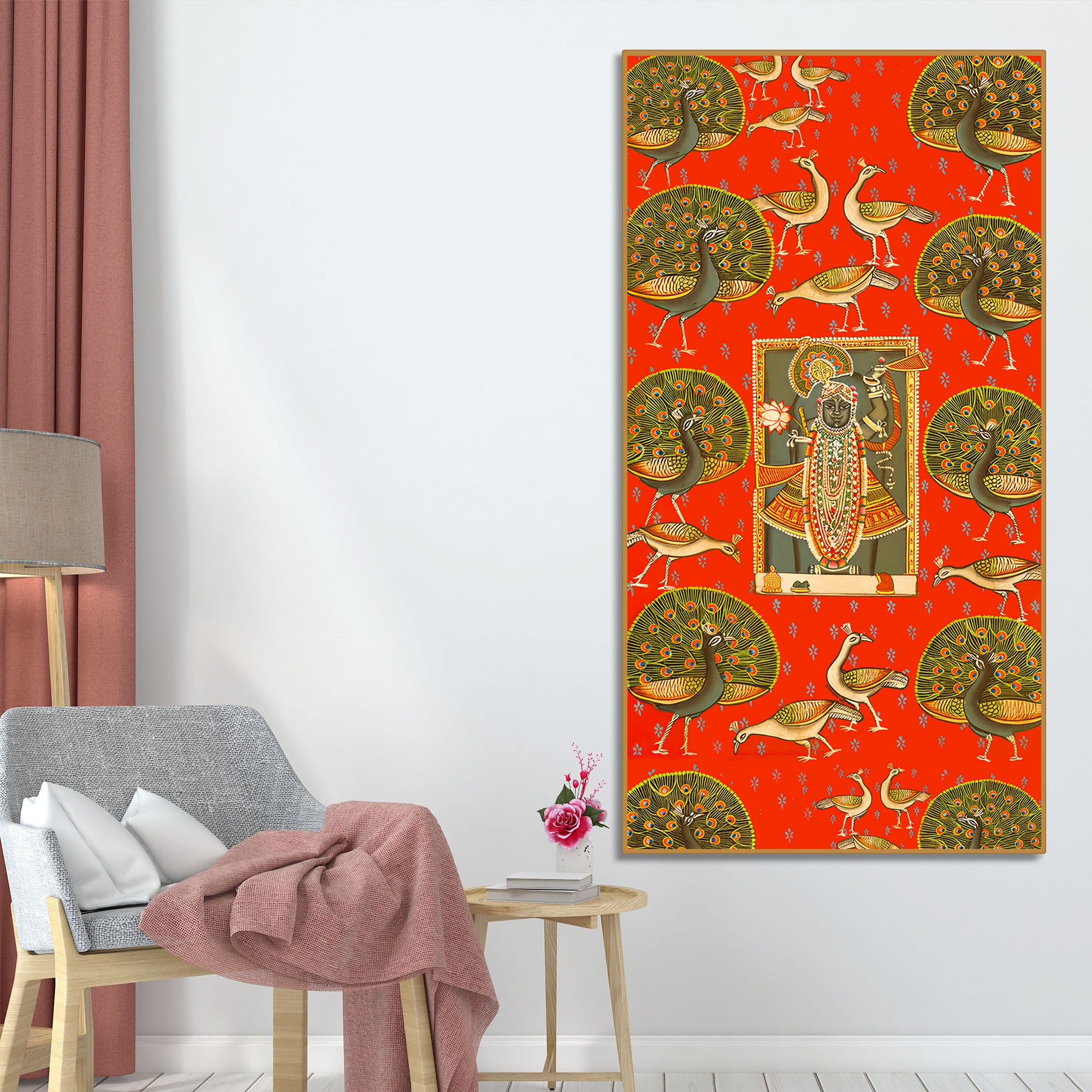 shreenathji-pichwai-canvas-painting-with-peacock-traditional-wall-art