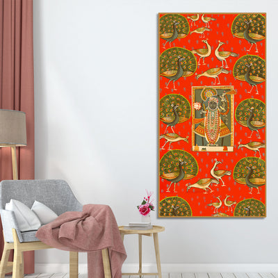 shreenathji-pichwai-canvas-painting-with-peacock-traditional-wall-art
