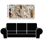 Shreenathji with Peacock Feathers 3D Canvas Wall Painting