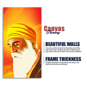 Shri Guru Nanak Dev Canvas Wall Painting