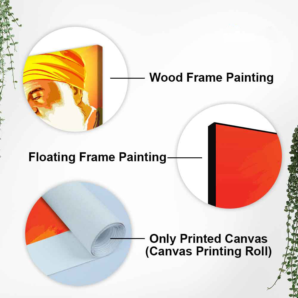 Shri Guru Nanak Dev Premium Wall Painting