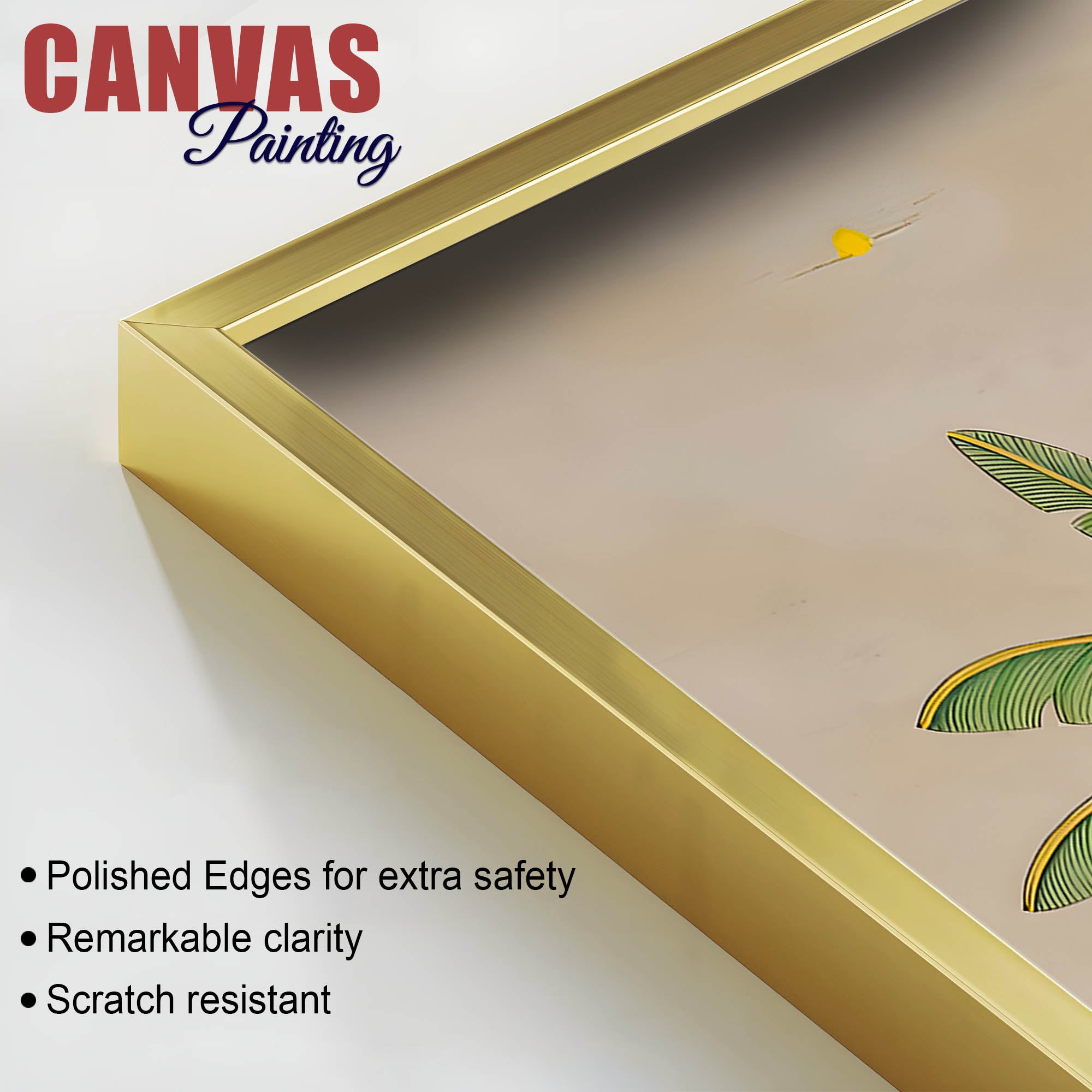 Shri Krishna with Gopis & Cows Pichwai Canvas Wall Painting – Traditional Indian Decor