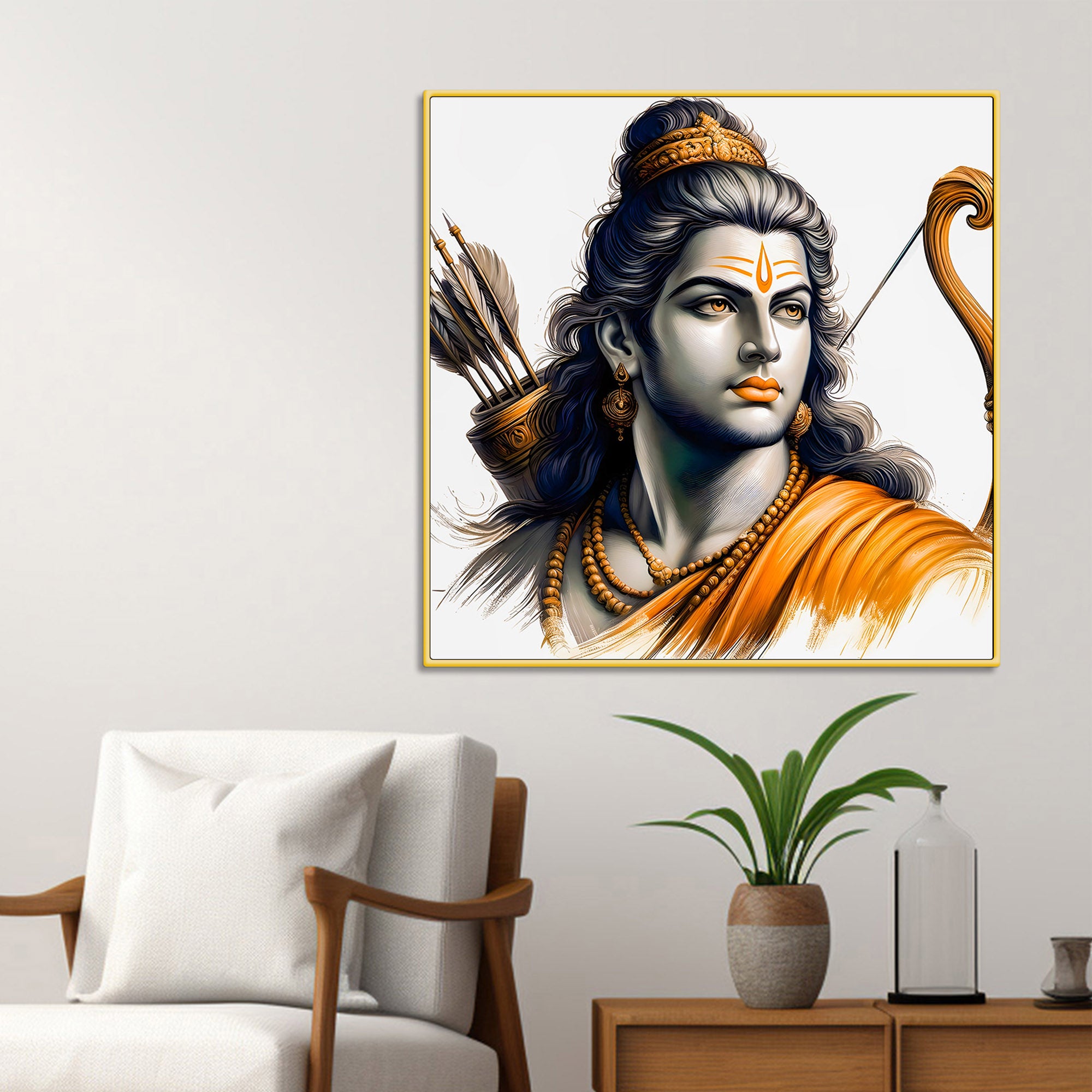 Shri Ram Painting for Spiritual Décor