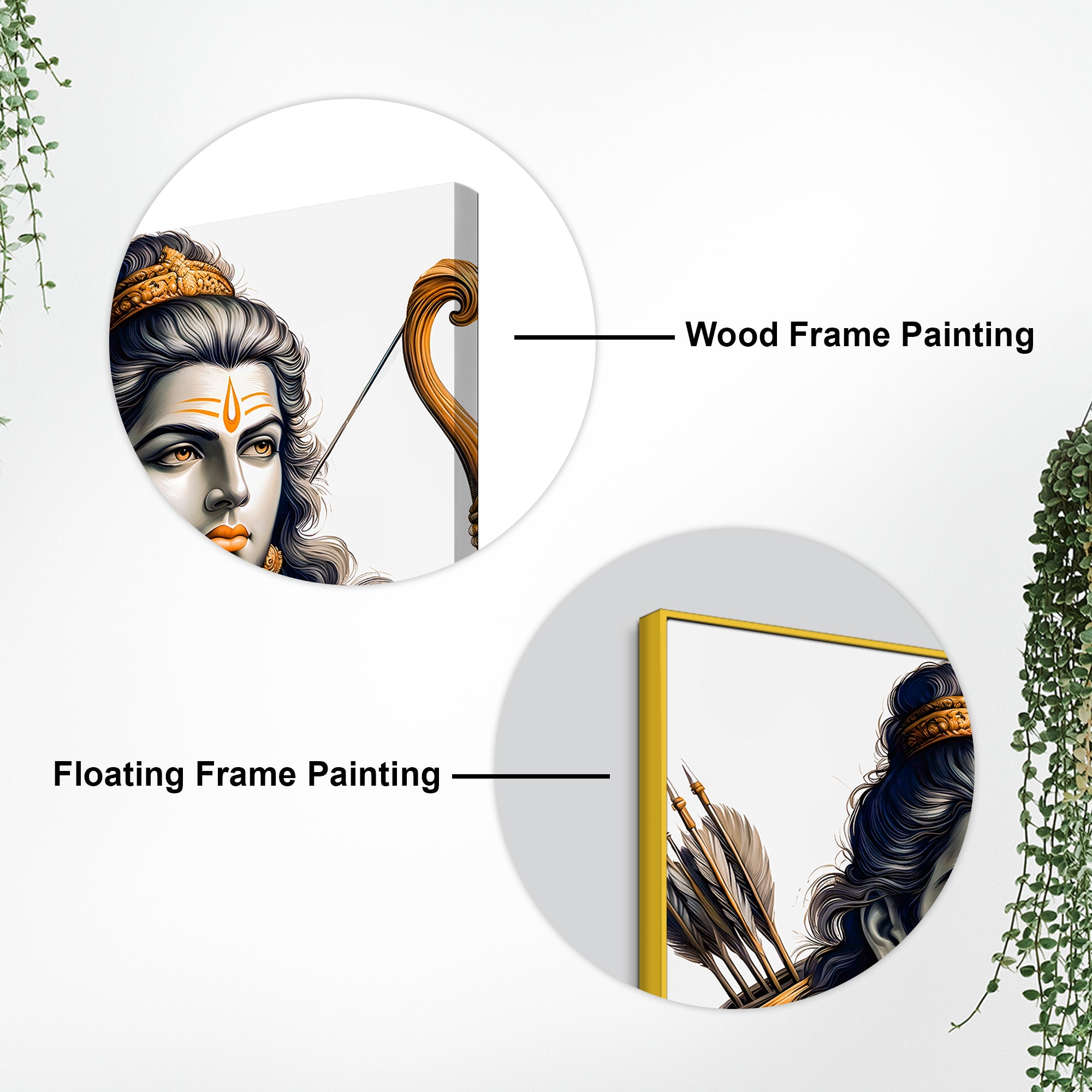 Shri Ram Painting for Spiritual Décor