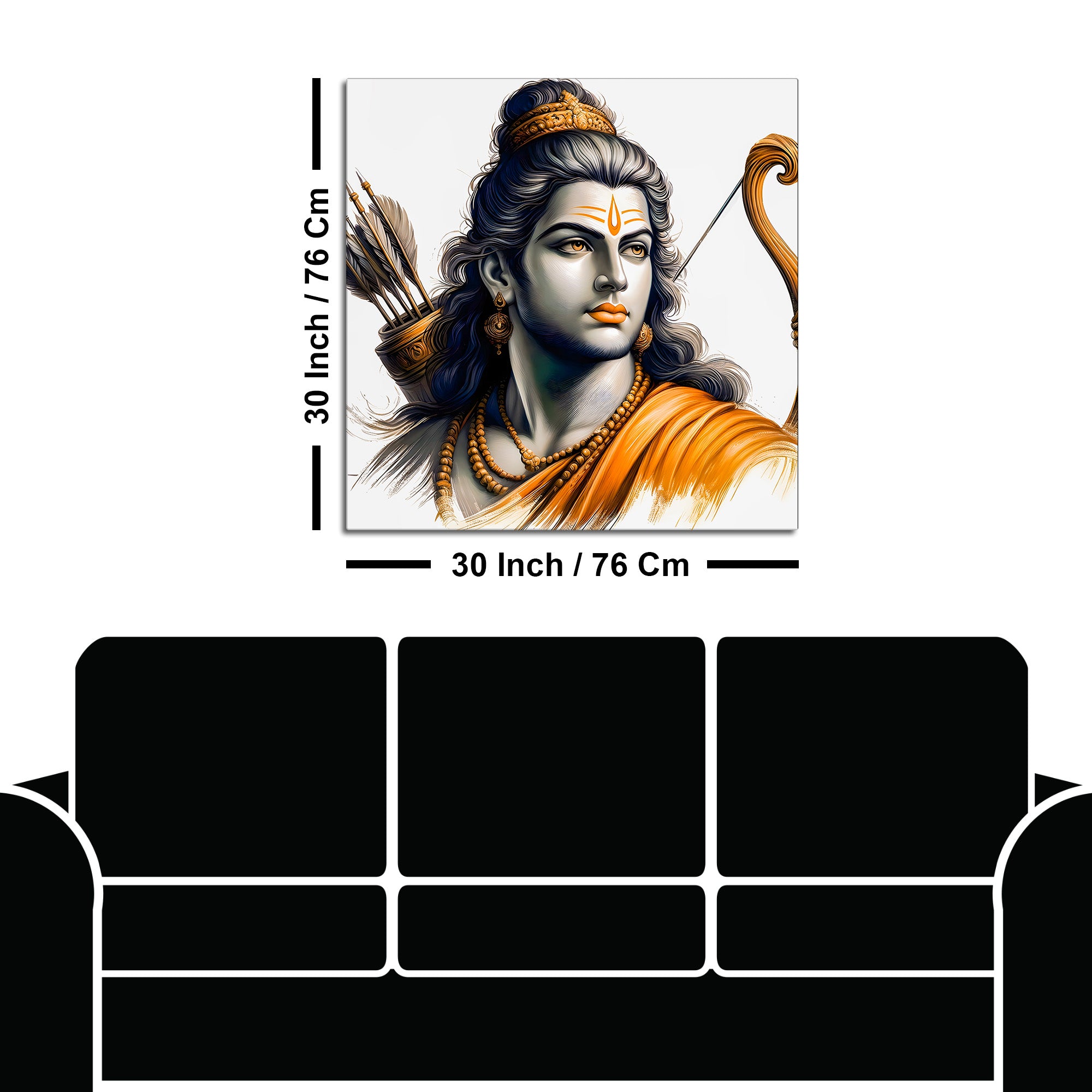 Shri Ram Painting for Spiritual Décor