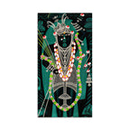 Shri Shrinathji Nathdwara Canvas Wall Painting | Spiritual Indian Wall Art for Home