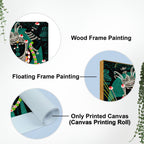 Shri Shrinathji Nathdwara Canvas Wall Painting | Spiritual Indian Wall Art for Home