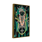 Shri Shrinathji Nathdwara Canvas Wall Painting | Spiritual Indian Wall Art for Home