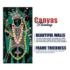 Shri Shrinathji Nathdwara Canvas Wall Painting | Spiritual Indian Wall Art for Home