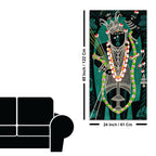 Shri Shrinathji Nathdwara Canvas Wall Painting | Spiritual Indian Wall Art for Home