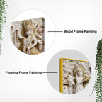 Shrinathji Divine Darbar 3D Canvas Wall Painting
