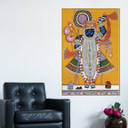 Shrinathji Nathdwara Pichwai Canvas Painting | Divine Wall Decor