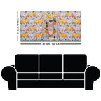 Shrinathji Pichwai Art Wall Painting with Sacred Cows