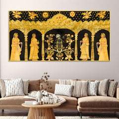 shrinathji-pichwai-canvas-painting-with-gopis-nathdwara-art