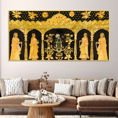 shrinathji-pichwai-canvas-painting-with-gopis-nathdwara-art