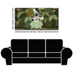 Shrinathji Pichwai Forest Scene Canvas Wall Painting