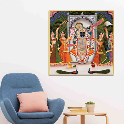 shrinathji-pichwai-wall-painting-indian-devotional-art