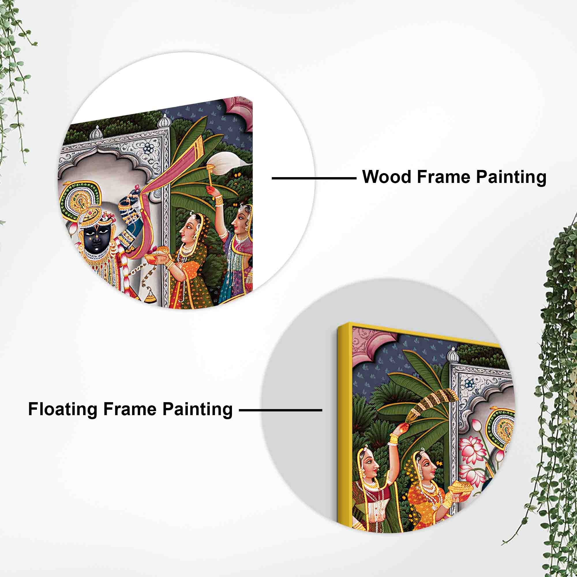 Shrinathji Pichwai Wall Painting | Indian Devotional Art