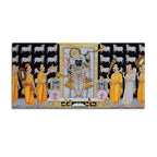 Shrinathji Temple Scene Religious Wall Painting