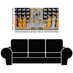 Shrinathji Temple Scene Religious Wall Painting