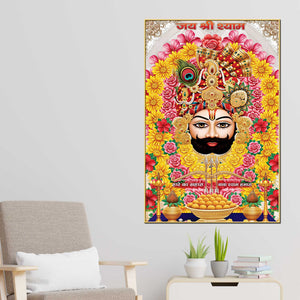 shyam-baba-traditional-devotional-canvas-painting-pooja-room-wall-decor