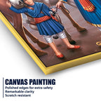 Sikh Devotional Wall Art Canvas | Guru Gobind Singh Ji Painting