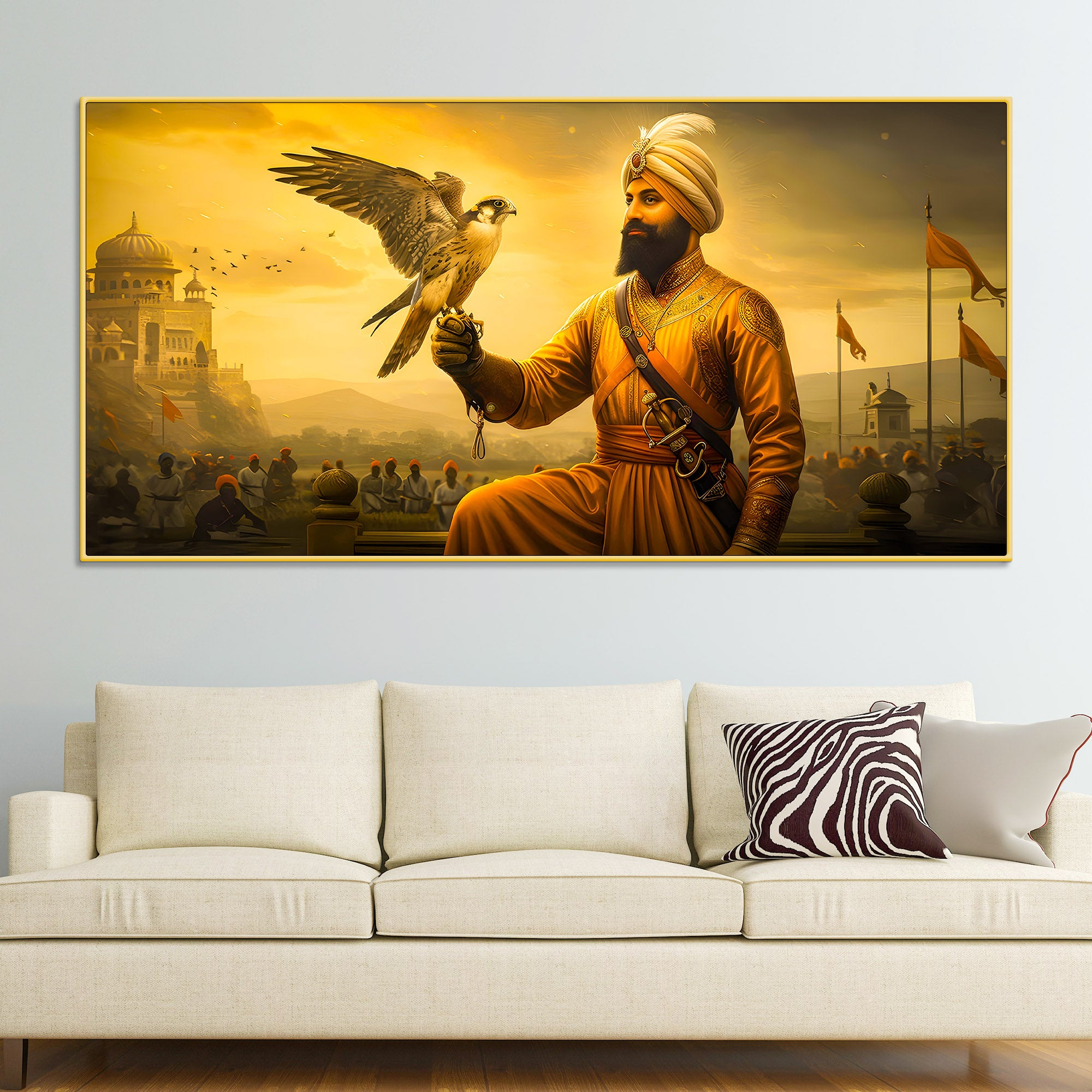sikh-guru-golden-canvas-wall-art-for-living-room