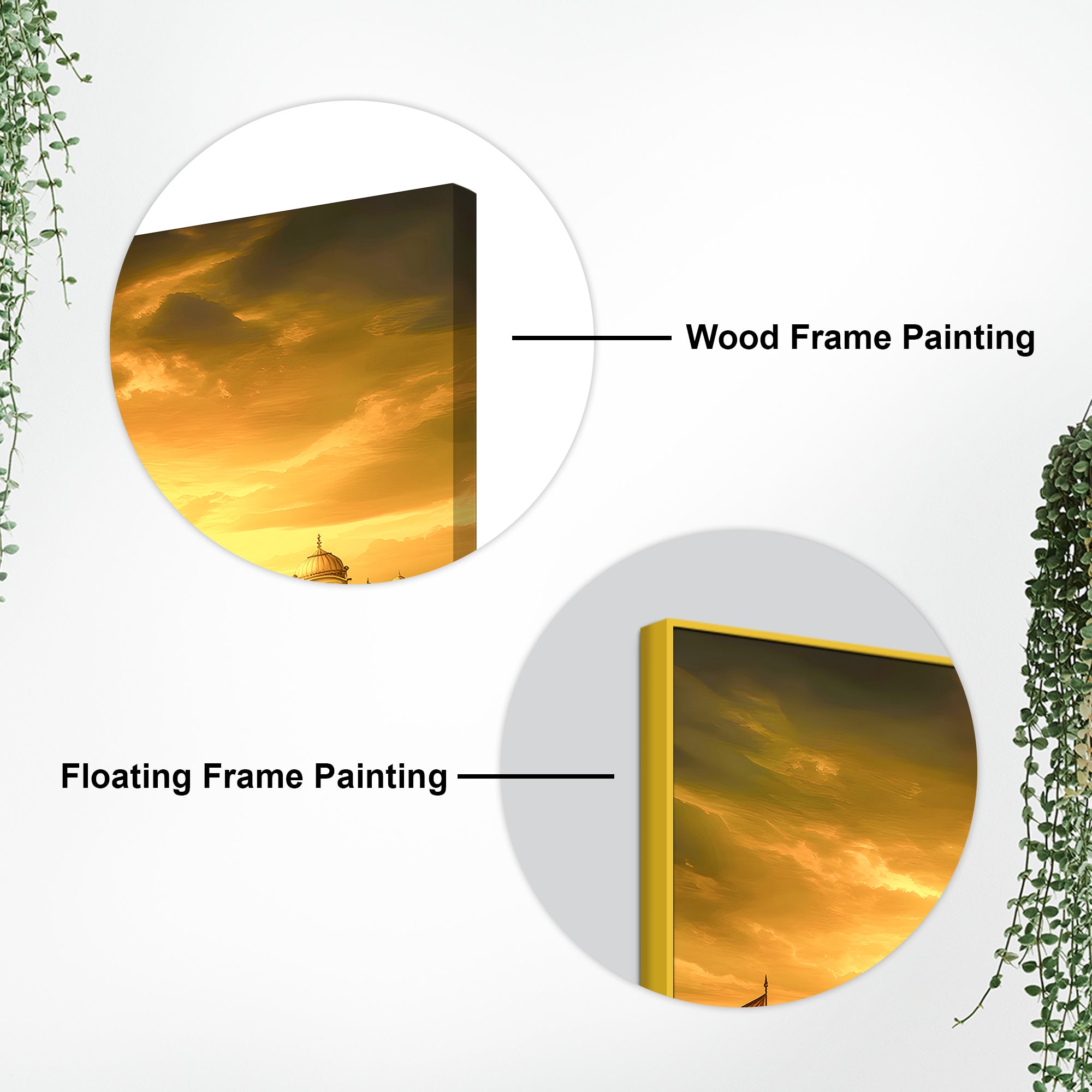 Sikh Guru Ji Decorative Wall Painting for Living Room