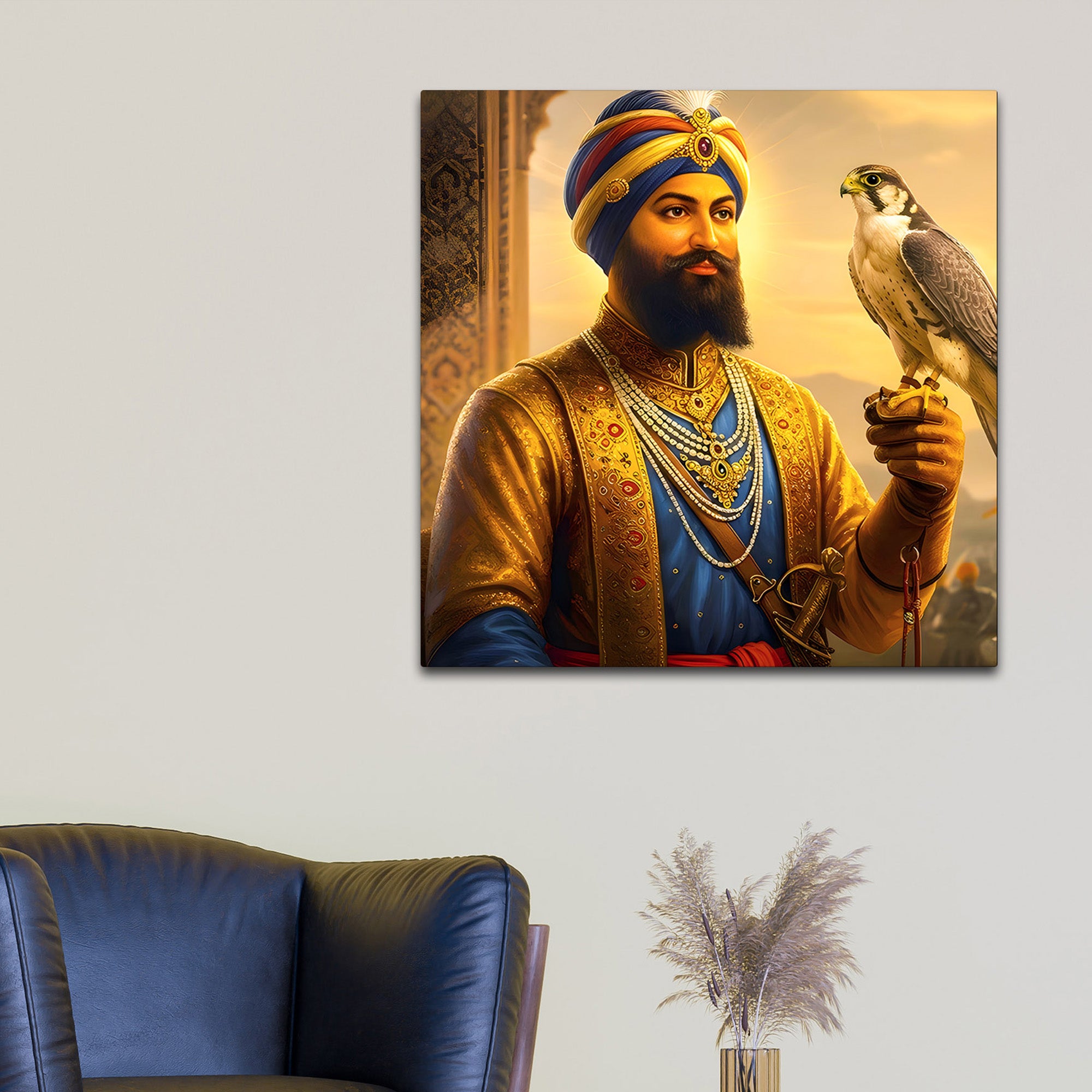 Sikh Religious Wall Art Painting
