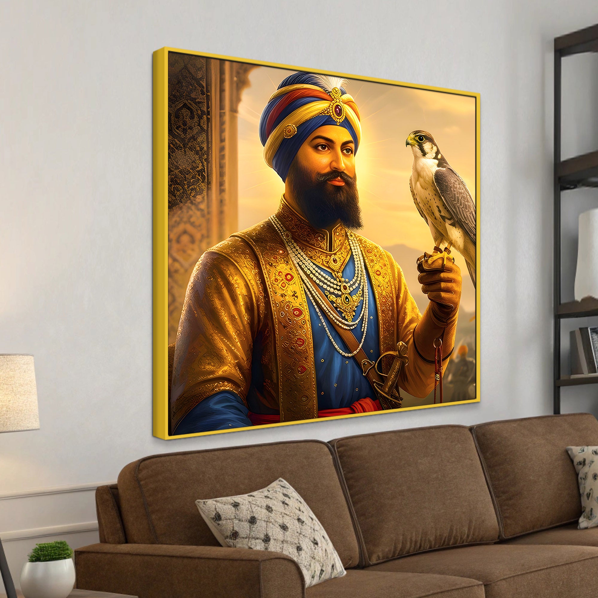 Sikh Religious Wall Art Painting