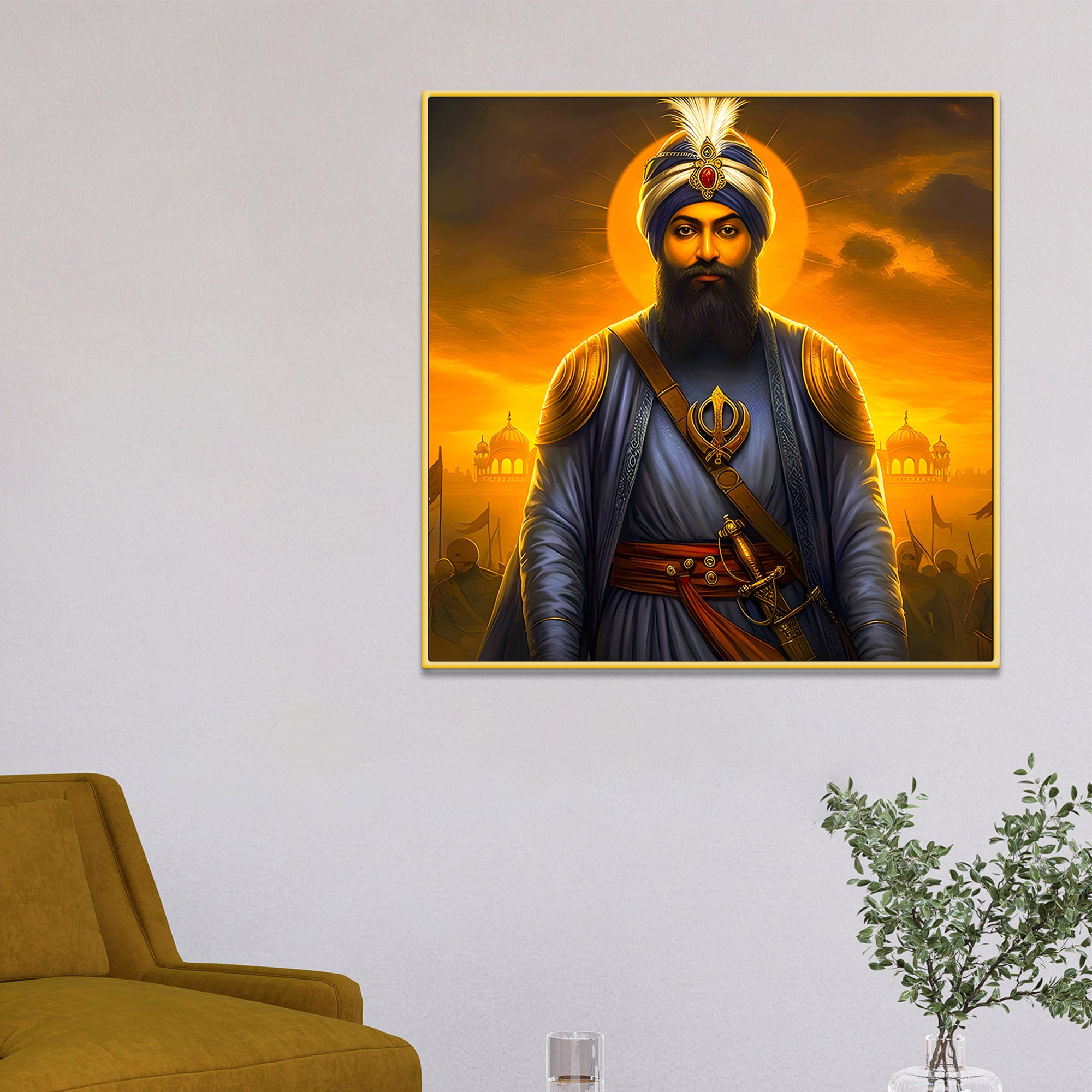 sikh-spiritual-warrior-painting-traditional-religious-wall-art