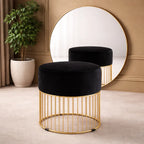 sleek-rich-black-steel-stool-with-luxurious-gold-frame