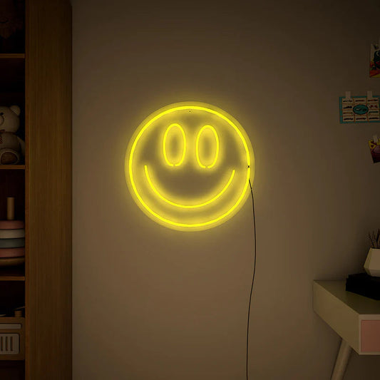 Smiley Face Neon LED Light