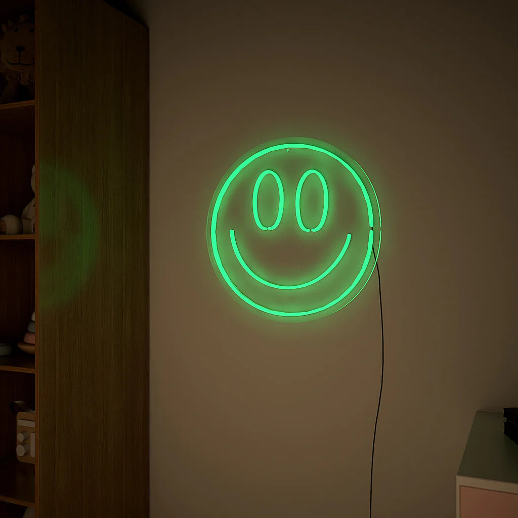 Smiley Face Neon LED Light