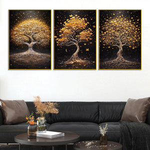 sparkling-golden-tree-of-life-floating-frame-crystal-wall-painting-set-of-3