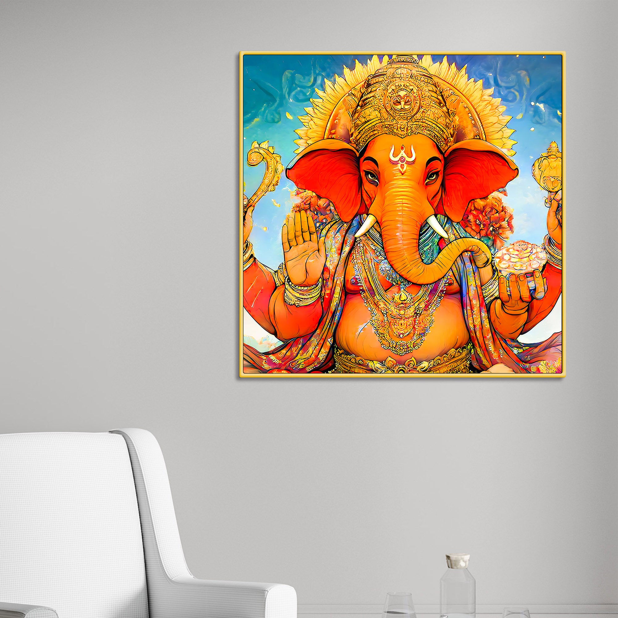 Special Ganpati Bappa Wall Painting