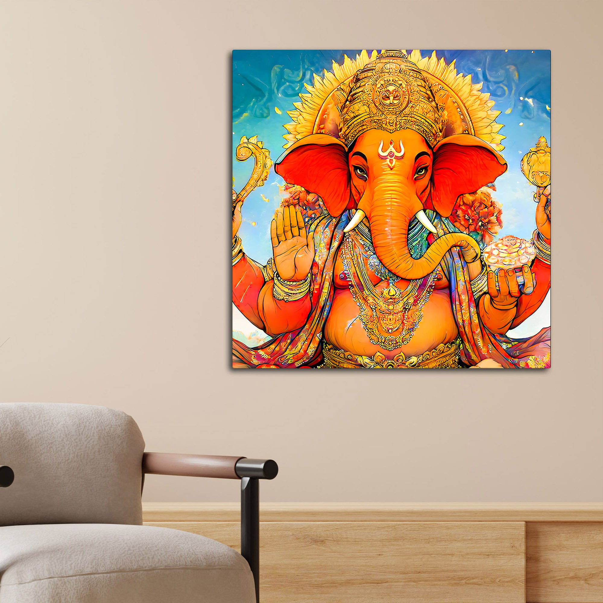 Special Ganpati Bappa Wall Painting