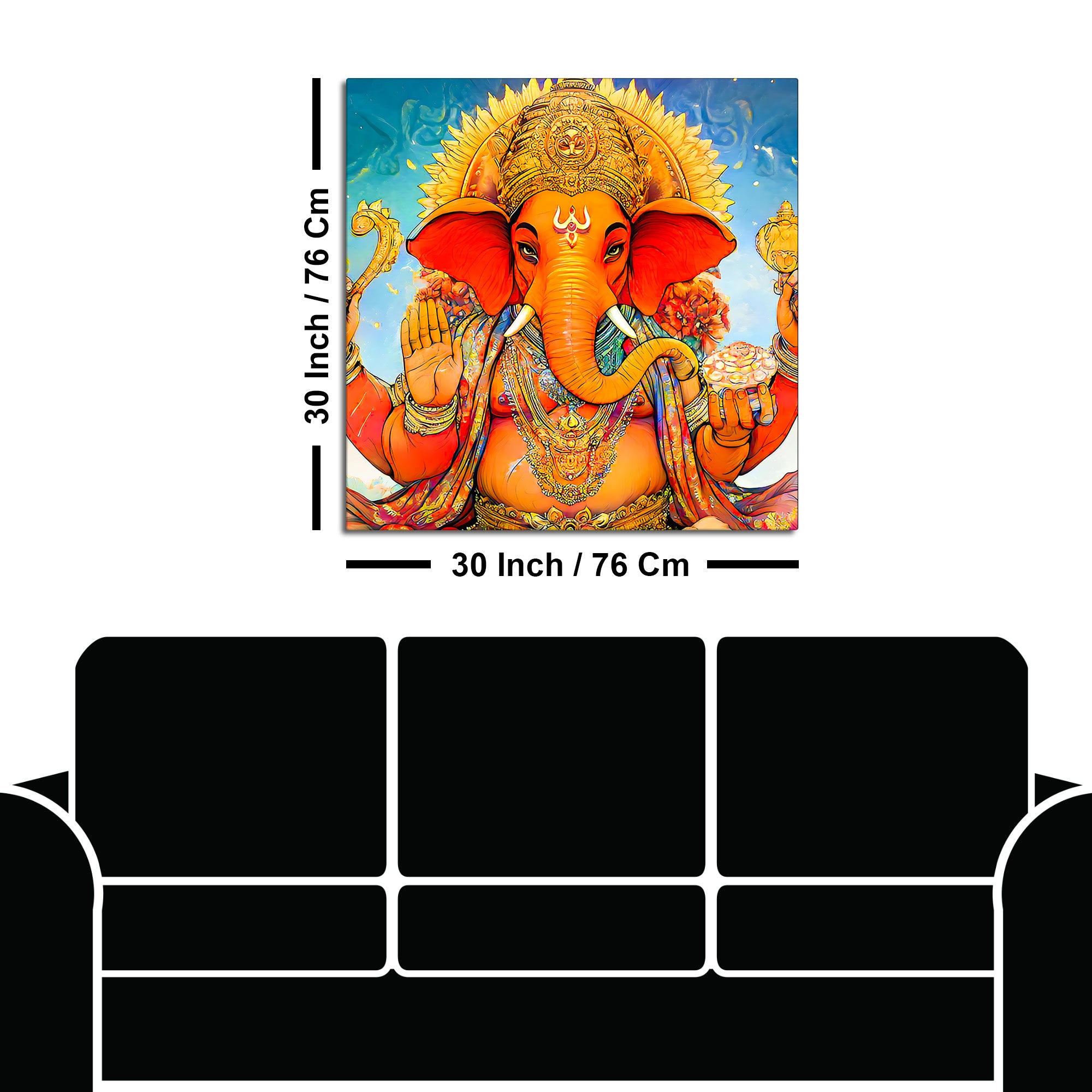 Special Ganpati Bappa Wall Painting