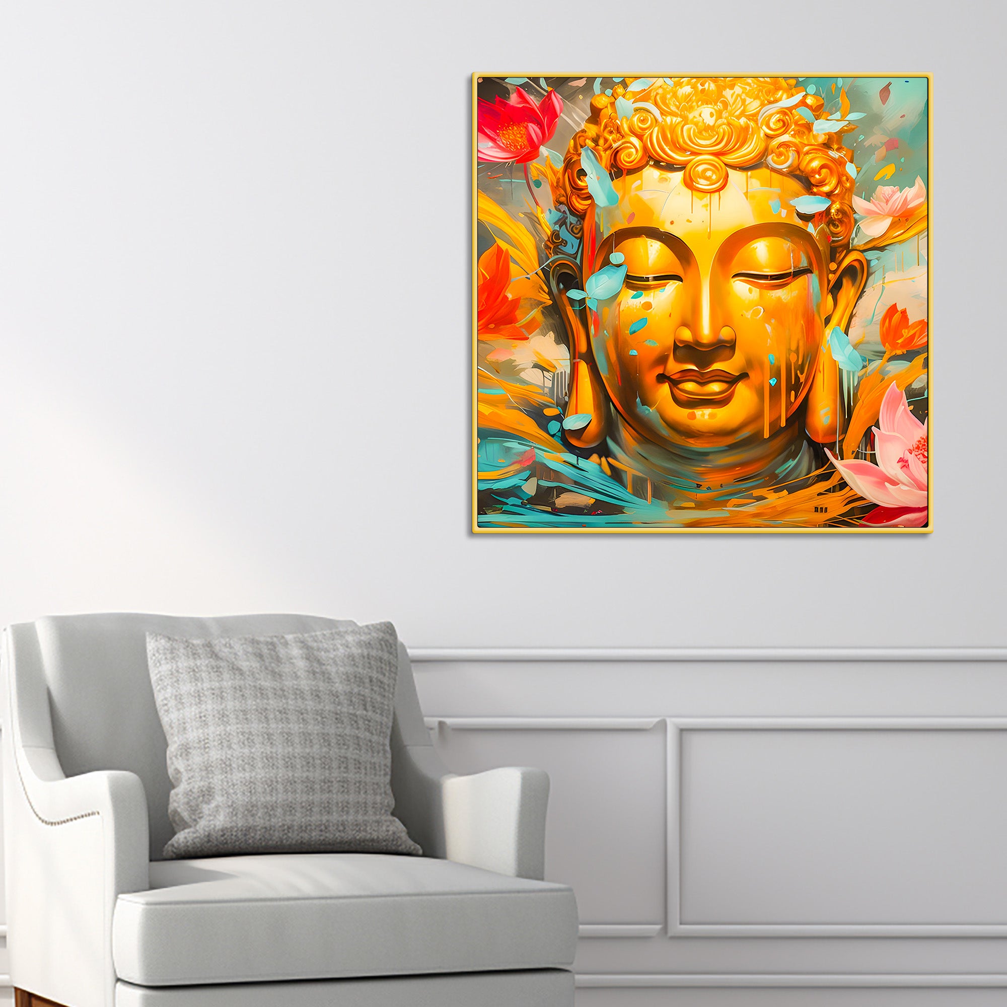 Spiritual Buddha Painting