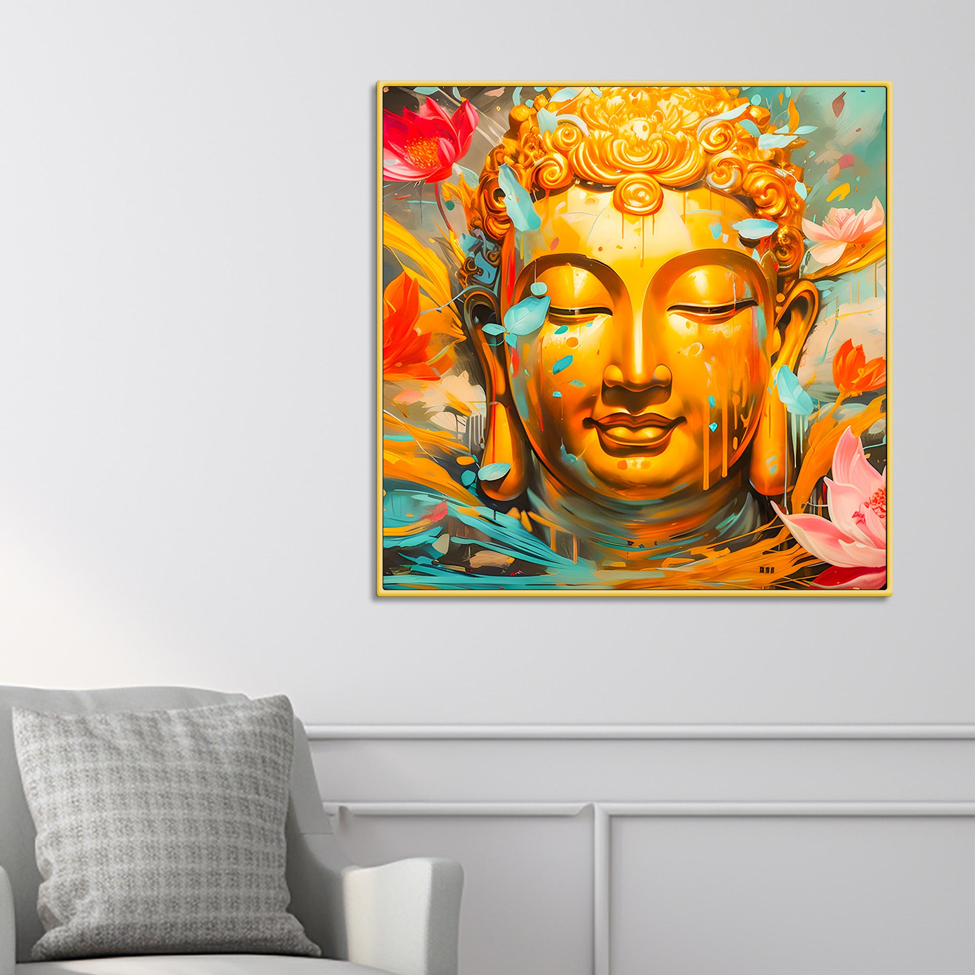 Spiritual Buddha Painting
