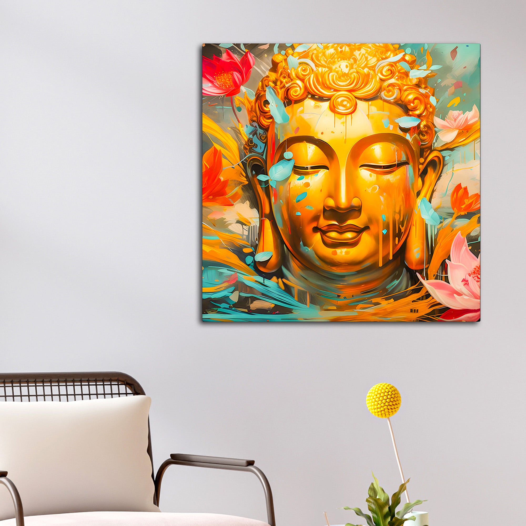 Spiritual Buddha Painting