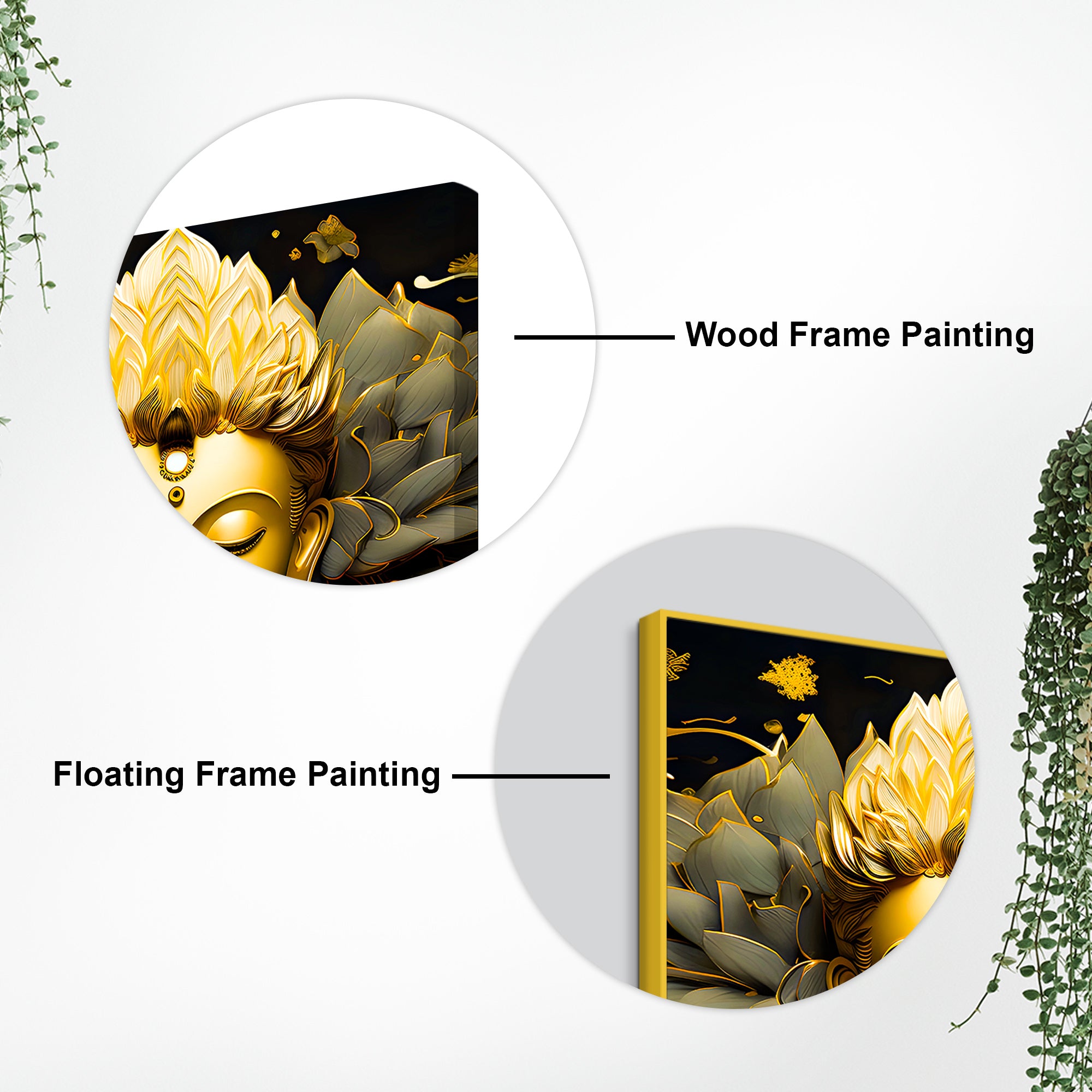 Spiritual Buddha Painting for Calm Living Spaces