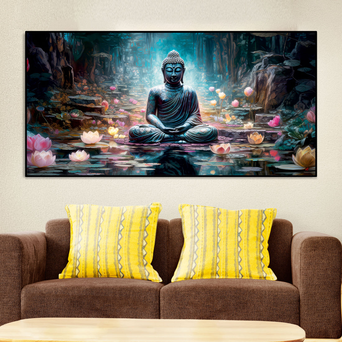 buddha wall painting 