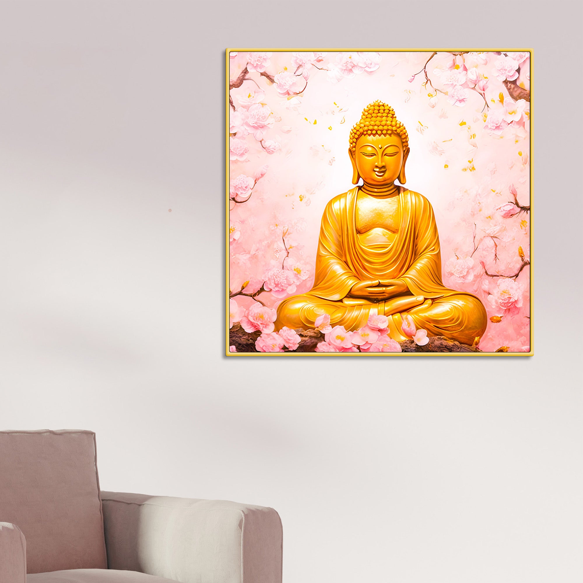 spiritual-buddha-wall-painting-for-calm-home-interiors